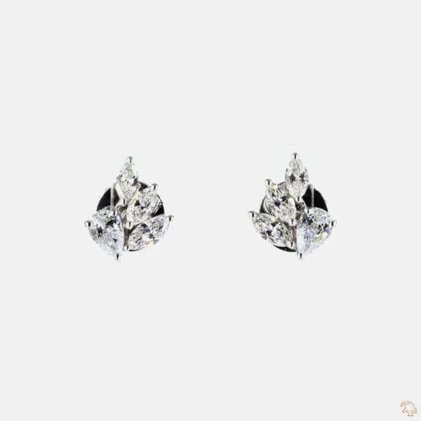 Diamora Studs — lab grown diamond earrings