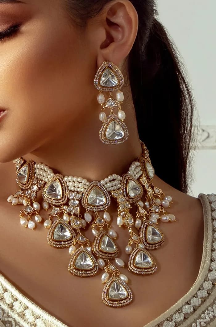 Polki Sets — lab grown diamond bridal jewellery