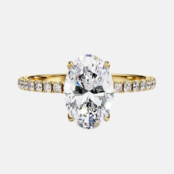 Eternal Oval Solitaire Ring